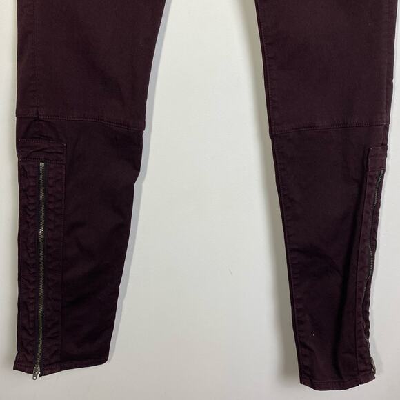 RAG & BONE DEVI SIDE LEG ZIP SKINNY JEANS SIZE 27 - Picture 6 of 12